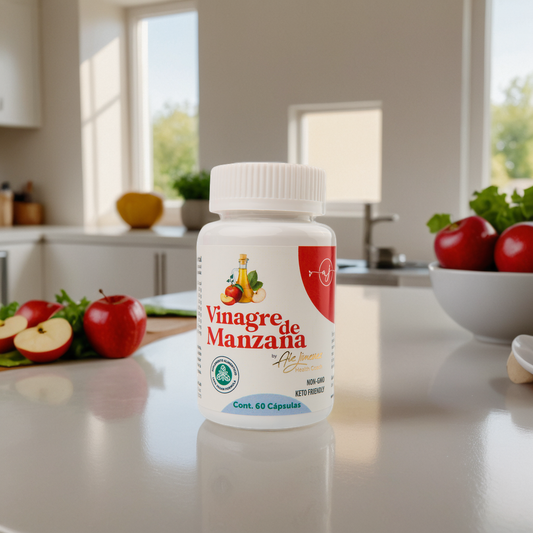 Cápsulas de Vinagre de Manzana para Controlar el Azúcar y Perder Peso