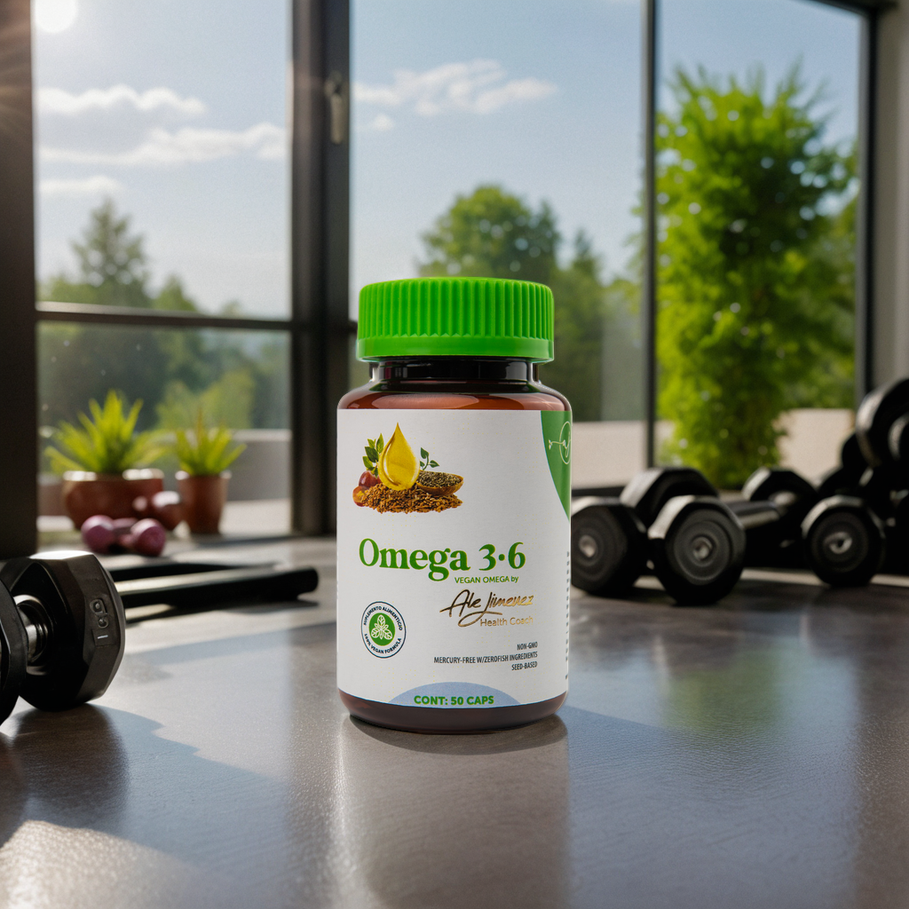 Omegas 3-6 – Ácidos Grasos Esenciales para Salud Articular, Piel Radiante y Memoria