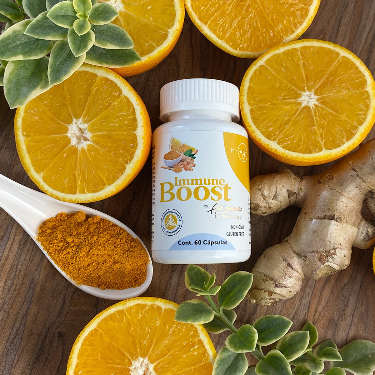 Immune Boost – Suplemento Natural para Fortalecer el Sistema Inmunológico y Combatir Infecciones